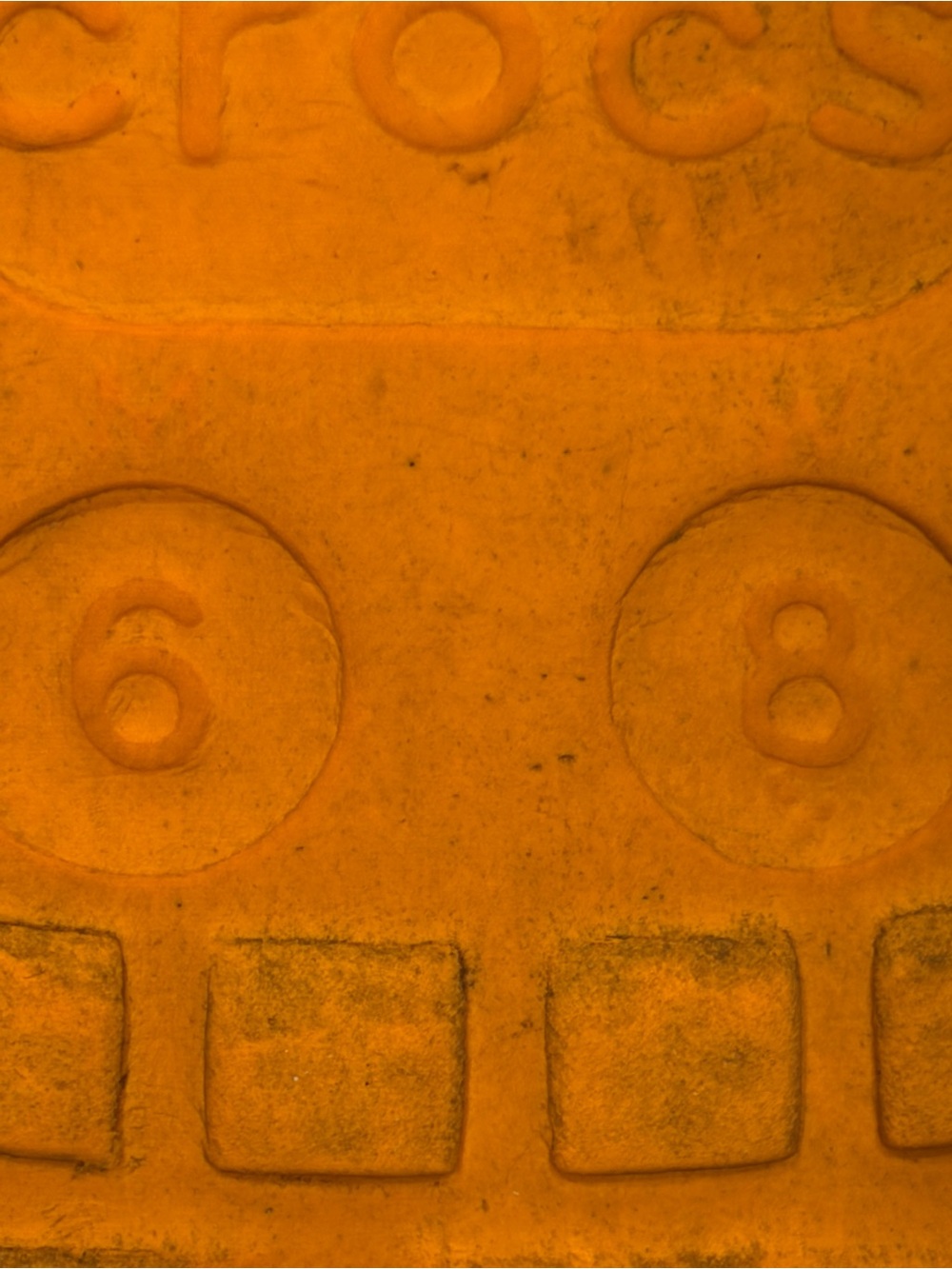 Orange Croc Shoes - Lightweight Slip-Ons - Picture 4 of 4